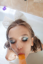 nubile doll in bathtub. Photo #3