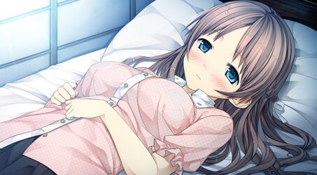 anime girl in bed. Photo #4